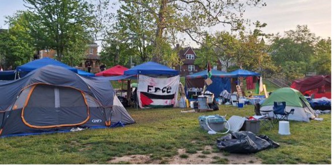 Dunn Meadow, Indiana University-Bloomington May 2, 2024 (Sandweiss)